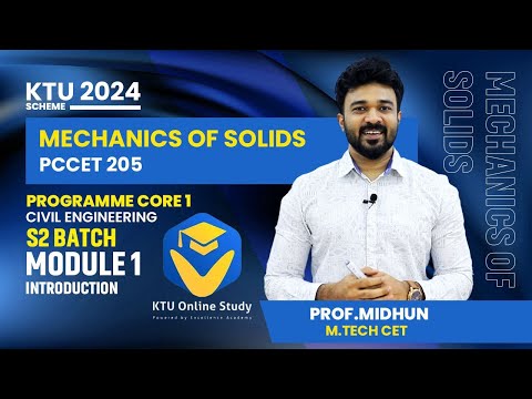 MOS KTU 2024 SCHEME | PROGRAMME CORE 1| CIVIL ENGINEERING S2  MODULE 1 INTRO | KTU ONLINE STUDY APP