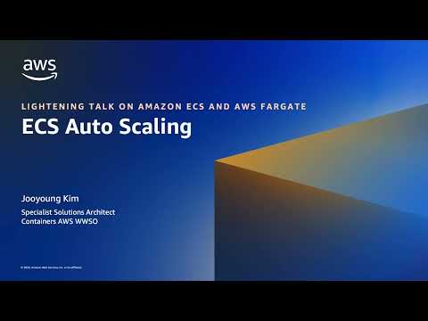 Amazon ECS: ECS Auto Scaling Overview | Amazon Web Services