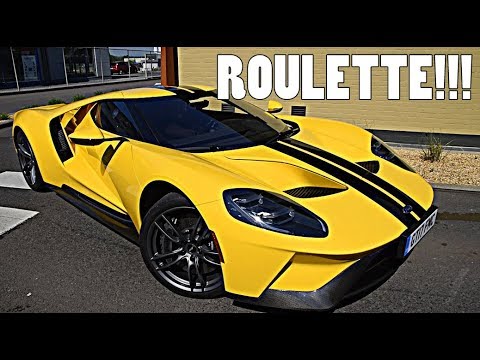 MCDONALD?S ROULETTE IN THE NEW FORD GT!!