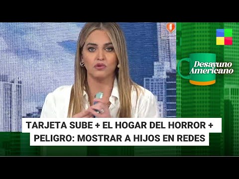 Tarjeta SUBE + El hogar del horror + Peligro redes #DesayunoAmericano | Programa completo (03/04/24)
