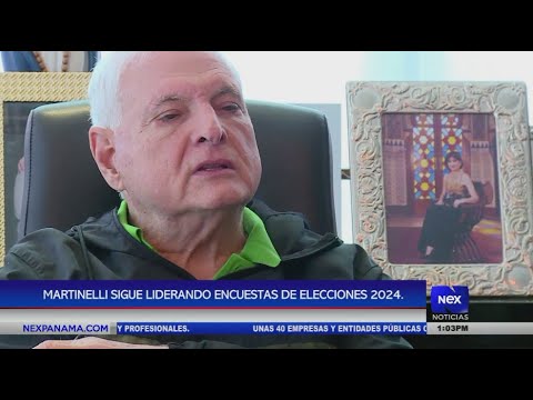 Ricardo Martinelli sigue liderando encuestas de elecciones 2024