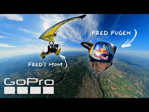 Mother's Day Wingsuit Stunt | Fred Fugen