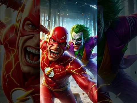 Trust Shattered… Flash’s Race Against Betrayal ⚡💔 | Joker’s Trickery | #shorts 🃏💎
