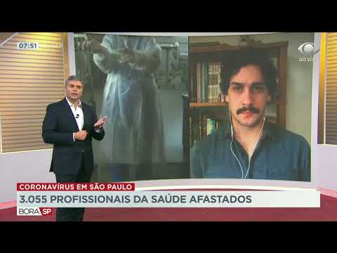 Programa Bora SP fala sobre os afastamentos dos profissionais da saúde