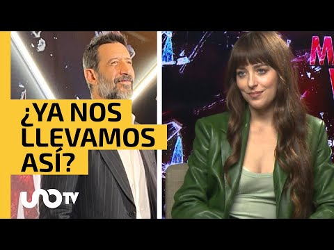 Dakota Johnson y José María Yazpik... ¡bffs!