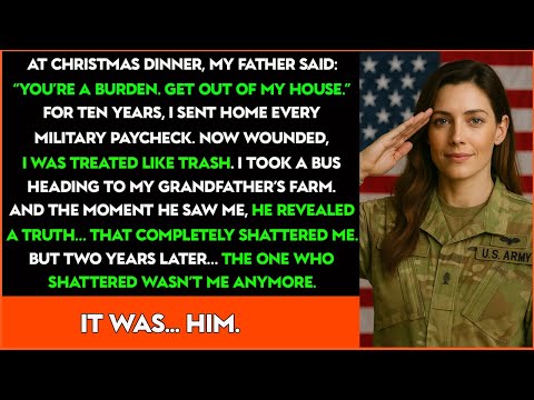 At Christmas Dinner, Dad Said I'm a Burden—While Living Off the Money I Lost My Leg to Earn. Then...