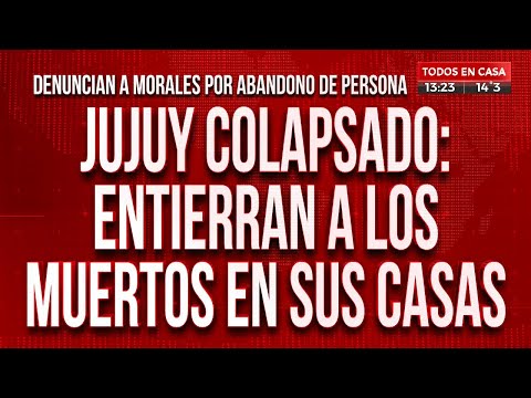 Entierran a los muertos en sus casas en Jujuy