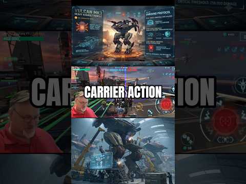 VULCAN ON THE CARRIER MAP || WAR ROBOTS WR ||