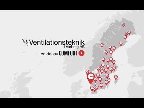 Comfort-kedjan Ventilationsteknik i Varberg