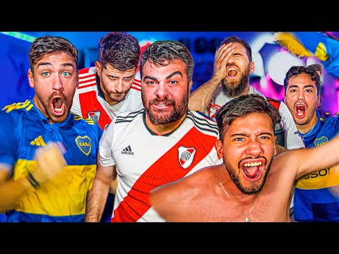 River 2 Boca 3 | Reacciones de Amigos | Copa de la Liga 2024