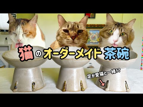 愛猫をイメージして作ってくれる猫用茶碗が可愛すぎる