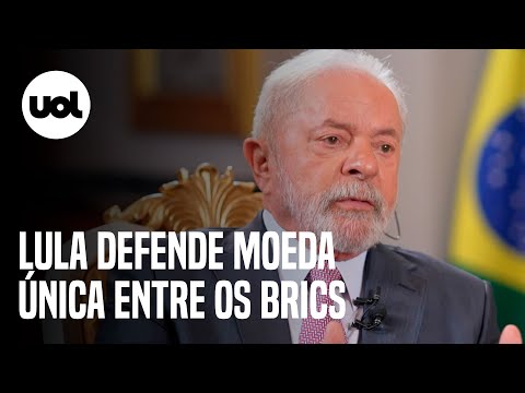 Lula sobre americanos: “Acham que queremos acabar com o dólar”