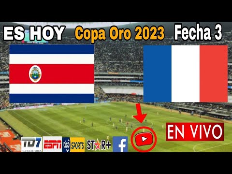 Costa Rica vs. Martinica en vivo, donde ver, a que hora juega Costa Rica vs. Martinica Copa Oro