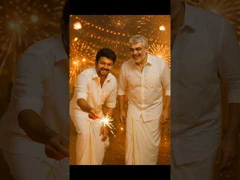 🎇🧨🔥Happy Diwali My All Subscribers #diwali #thaladiwali #vijay #thalaajith #diwalispecial#tvk