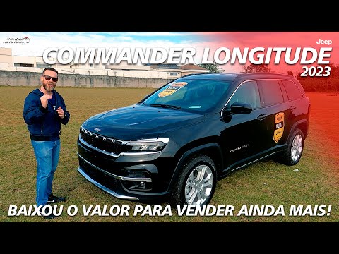 NOVO JEEP COMMANDER LONGITUDE - SUV de 7 Lugares Mais Vendido No Brasil!