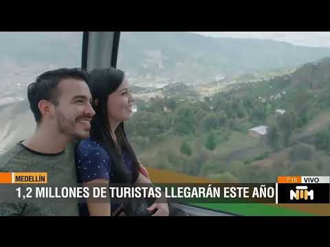 Medellín espera la llegada de 1.2 millones de turistas extranjeros en 2022 [NTM] - Telemedellín