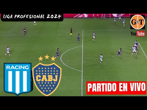 RACING VS BOCA EN VIVO  Liga Profesional Fecha14  GRANEGA