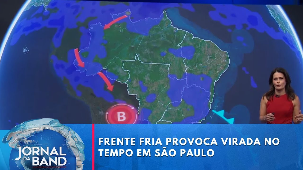 Virada no tempo em São Paulo