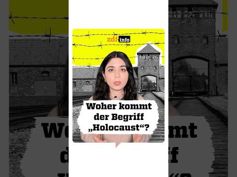 Der Begriff „Holocaust“ stammt ursprünglich aus dem Griechischen und bedeutet „Brandopfer“ | ZDFinfo