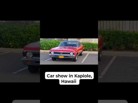 Car show in Kapiole #automobile #hawaii