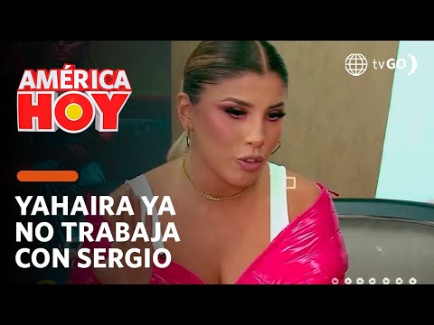 América Hoy: Yahaira Plasencia revela que dejó de trabajar con Sergio George (HOY)