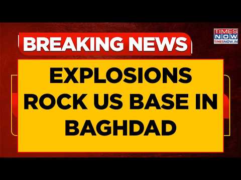 Breaking: Blasts Heard Near Baghdad Airport, US Military Facility Targeted In Iraq | Iran vs Israel