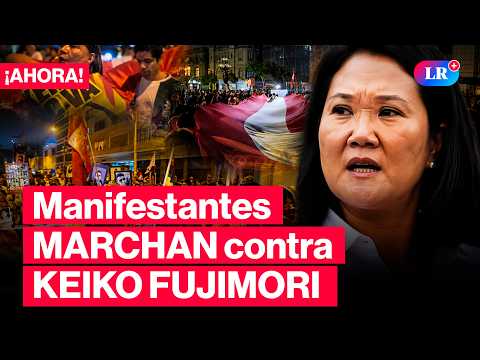Multitudinaria MARCHA NACIONAL contra Keiko Fujimori a una semana de la 2da vuelta | #LR