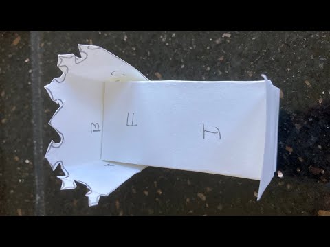 Bed, Paper Modelling