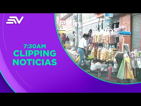 Todo tipo de productos se ofertan en la calles de Calderón  | Televistazo | Ecuavisa