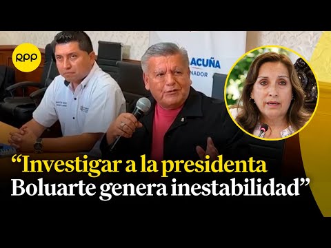César Acuña: Investigar a la presidenta Boluarte genera inestabilidad