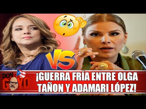 ? ¡En Gu3rra la Mujer de fuego Olga Tañon y la presentadora Adamari López! ?