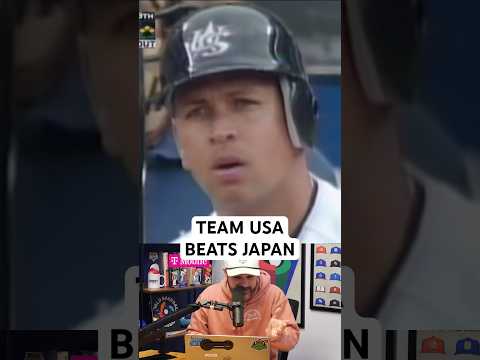 A-Rod walks off Japan after the umpires overturned an impossible call, a breakdown #wbc #japan #usa
