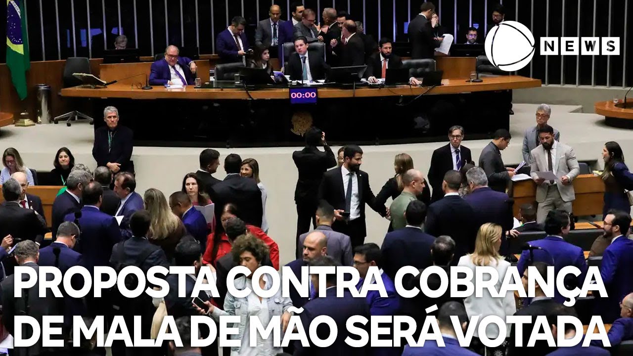 Projeto que proíbe cobrança por mala de mão pode ser votado hoje
