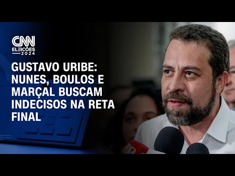 Gustavo Uribe: Nunes, Boulos e Marçal buscam indecisos na reta final | BASTIDORES CNN