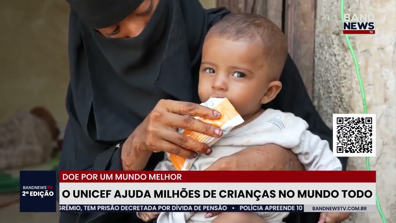 O UNICEF ajuda milhões de crianças no mundo todo | BandNews TV