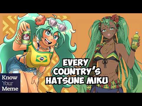 Viral Brazilian Hatsune Miku Art Inspires Every Country's Miku Art Trend