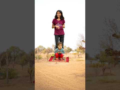 Rudra ghumne Gaya 😱 wait for twist #shorts #magic #funny #prank