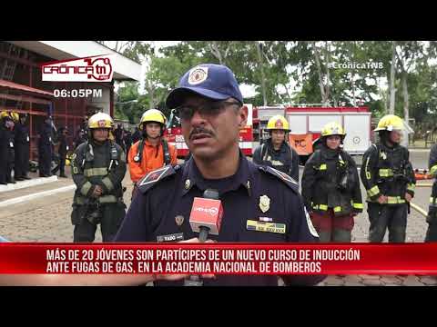 Bomberos Unificados, listos ante emergencias de fugas de gas - Nicaragua