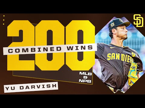 HISTORY! Yu Darvish joins ELITE company with his 200th career win -- MLB & NPB combined! | ダルビッシュ有