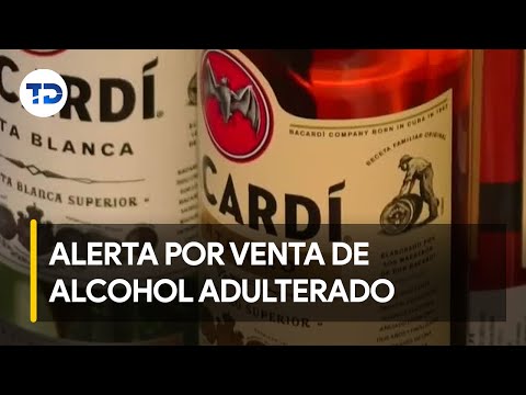 Alertan por posible venta de alcohol adulterado en fin de año