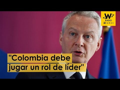 Colombia debe jugar un rol de líder: Bruno Le Maire sobre nuevo Pacto Financiero