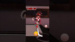 VRChatのビリヤードでこのトリックショットが出来たらフォローおねがいします  #VRChat   #ビリヤード