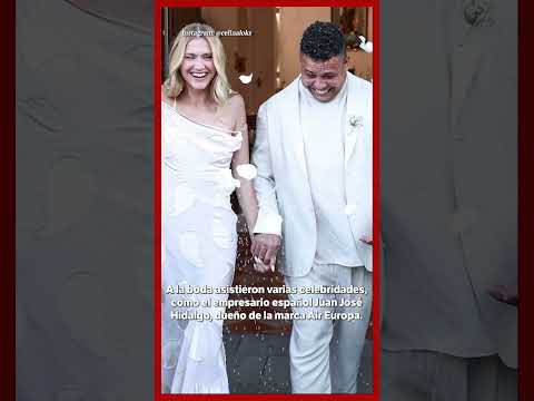 Ronaldo se casó con Celina Locks y suma su cuarto matrimonio | El Espectador