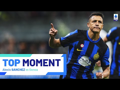 Alexis Sanchez Shines with Goals and Assists | Top Moment | Inter-Genoa | Serie A 2023/24