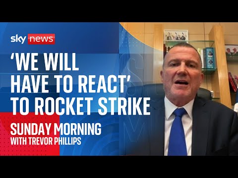'We will have to react' to rocket strike from Lebanon, says Israeli politician