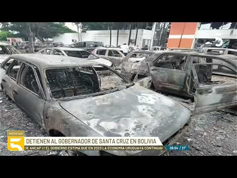 Protestas y enfrentamientos dejaron destrozos en la ciudad de Santa Cruz en Bolivia