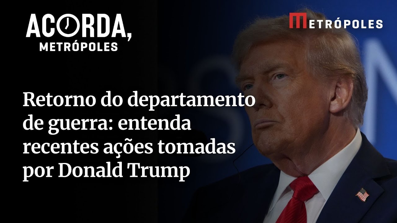 Retorno do departamento de guerra entenda recentes ações tomadas por Donald Trump