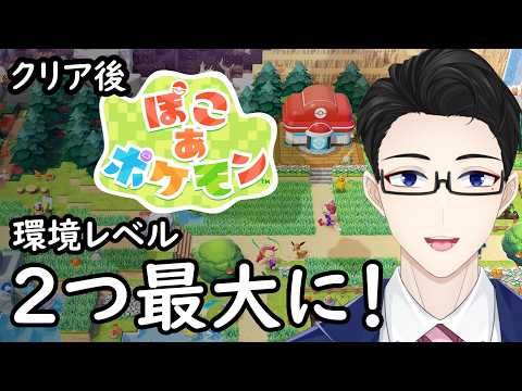 【ぽこあポケモン】クリア後 2つの街で環境レベル10達成！