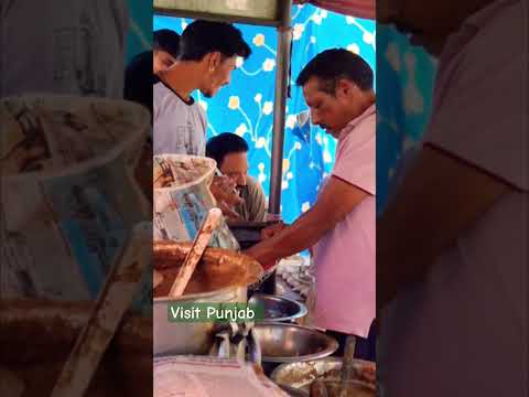 Punjabi Street Food Vibes 🤤🔥 || Chole Puri, Samose & More! #shorts