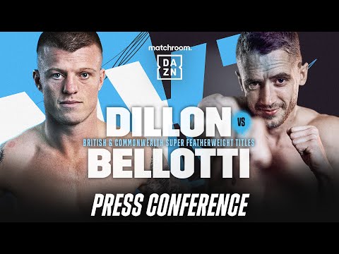 Liam dillon vs. Reece bellotti press conference livestream